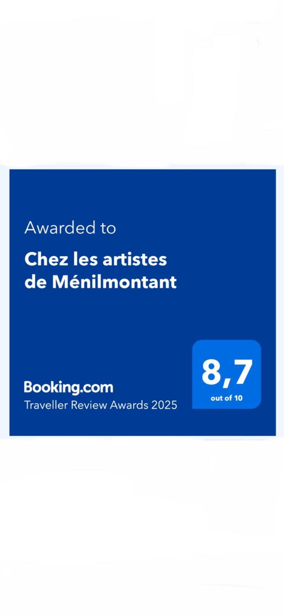 דירות פריז Chez Les Artistes De Menilmontant מראה חיצוני תמונה